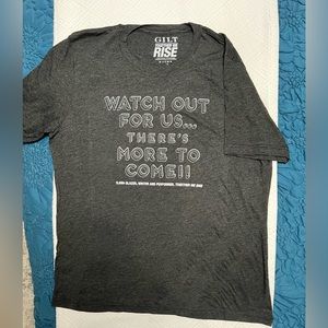 NWOT Gilt “Together We Rise” Black Women’s T-Shirt Size XL